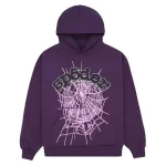 Purple Sp5der Web Hoodie