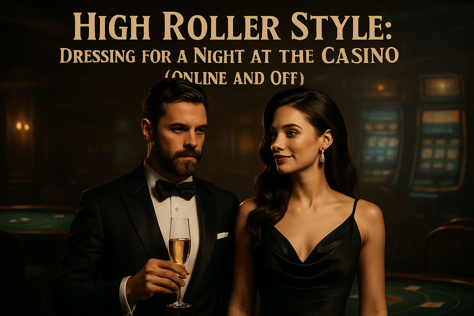 High Roller Style: Dressing for a Night at the Casino (Online and Off)